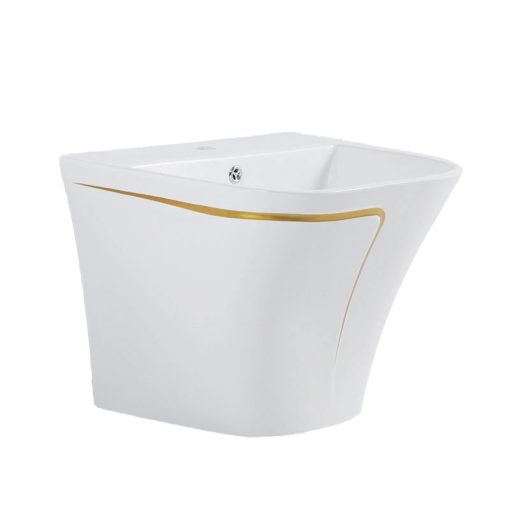 Chậu lavabo khối treo tường LT-1011