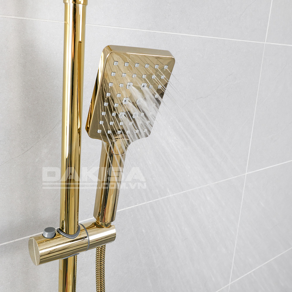 Sen cây tắm nóng lạnh mạ vàng Dakisa DSC10 4