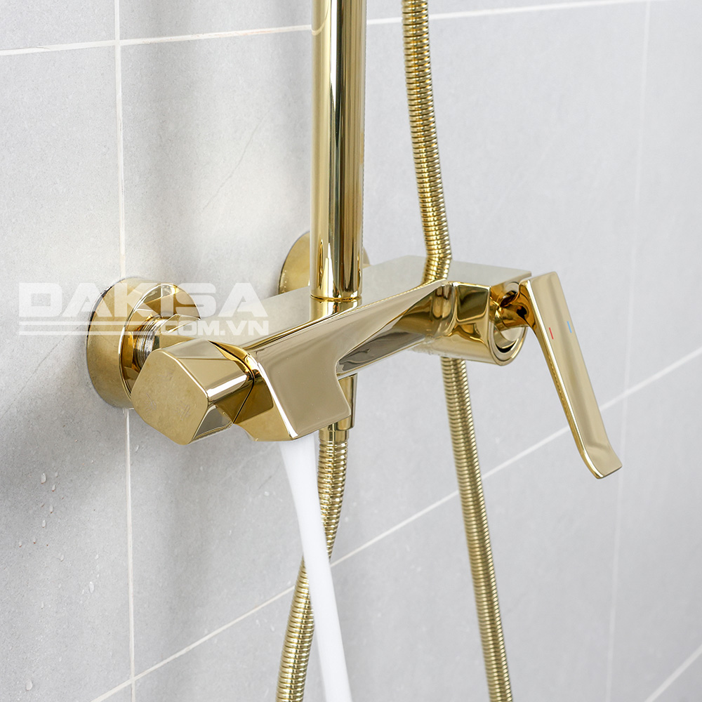 Sen cây tắm nóng lạnh mạ vàng Dakisa DSC10 3