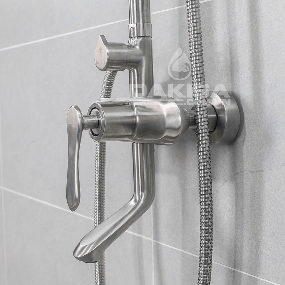 Sen cây tắm đứng nóng lạnh inox 304 Dakisa DSCI01V 4