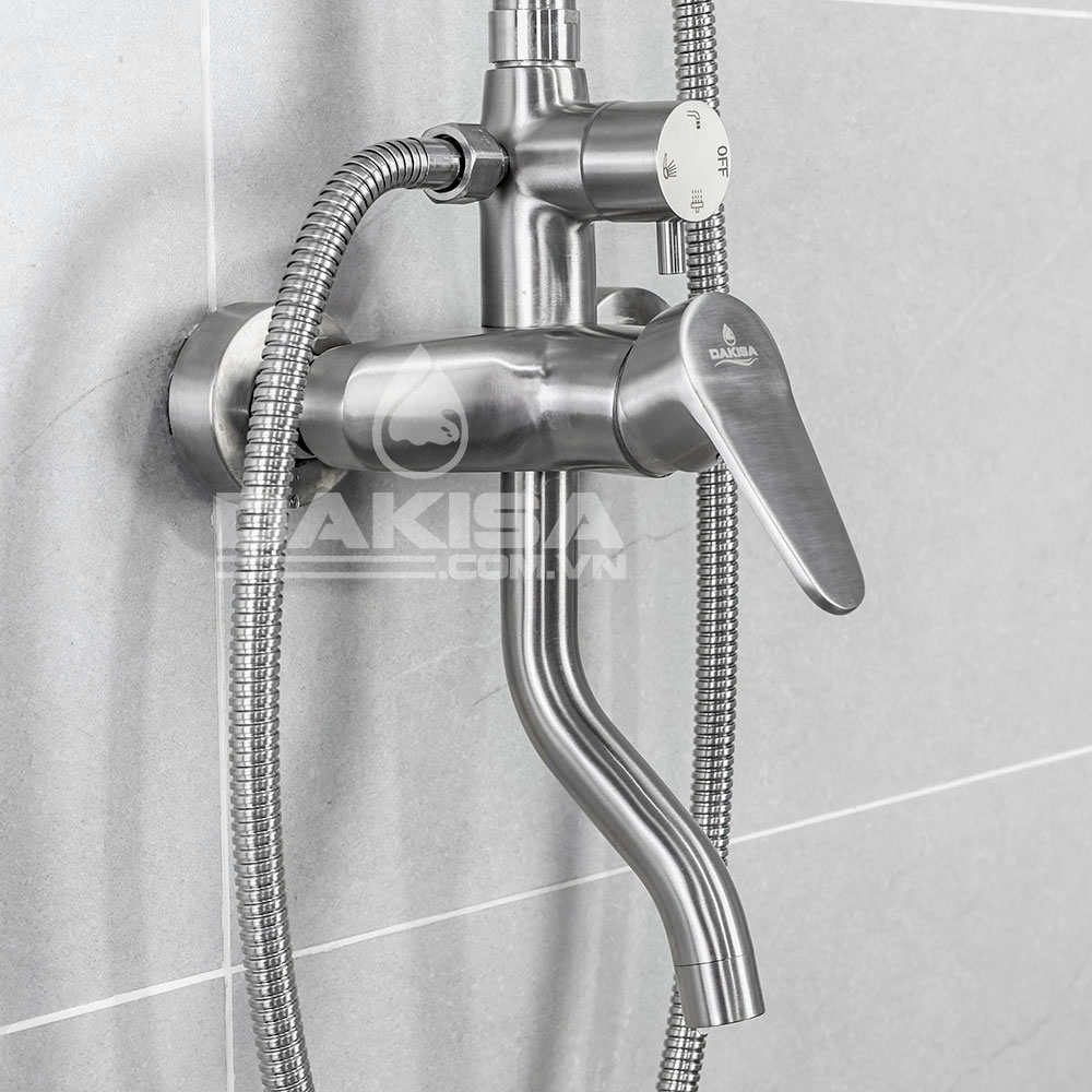 Sen cây tắm đứng nóng lạnh inox 304 Dakisa DSCI03 4