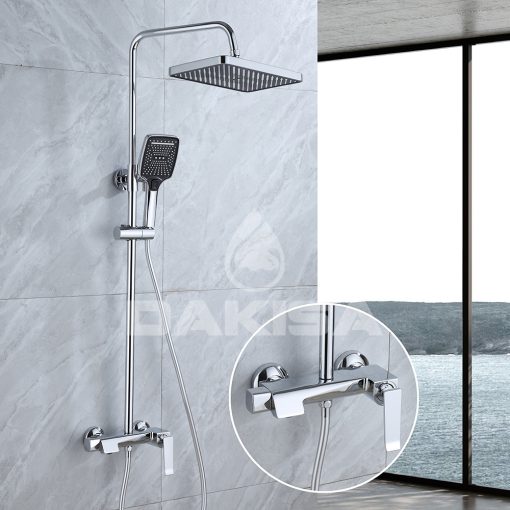 Sen cây tắm đứng nóng lạnh đồng thau Dakisa DSC02