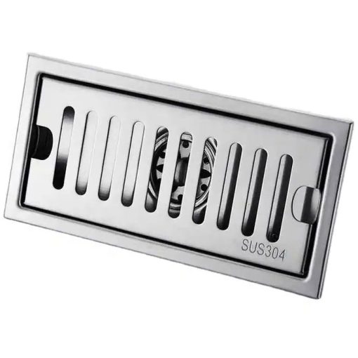 Hố ga thoát sàn chống hôi inox Dakisa HG011 - 15x15 cm