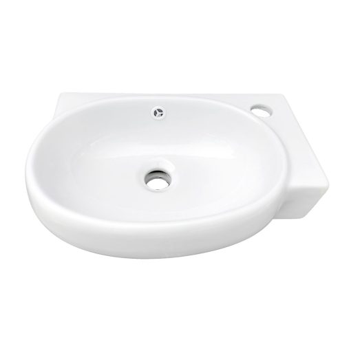 Chậu lavabo treo tường góc trái LB-3210T