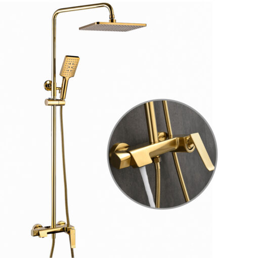 Sen cây tắm nóng lạnh mạ vàng Dakisa DSC10