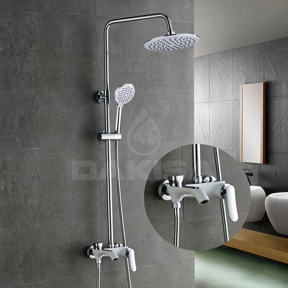 Sen cây tắm nóng lạnh màu trắng Dakisa DSC11