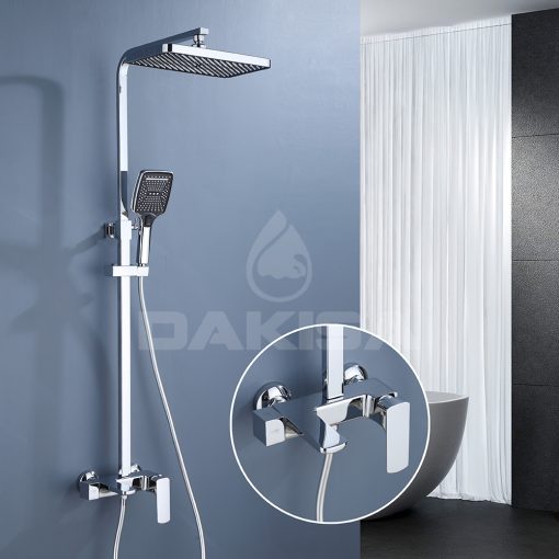 Sen cây tắm đứng nóng lạnh vuông Dakisa DSC17