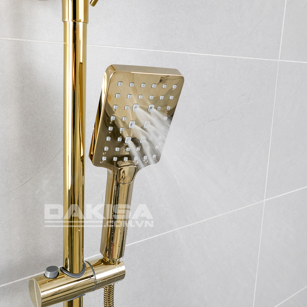 Sen cây tắm nóng lạnh mạ vàng Dakisa DSC10 5