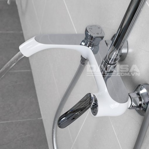 Sen cây tắm nóng lạnh màu trắng Dakisa DSC11 2
